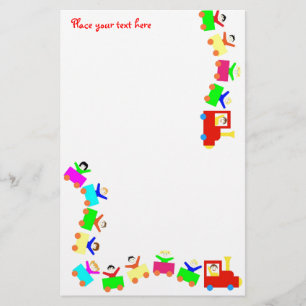 Papeterie Joyeux Train pour enfants