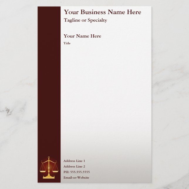 Papeterie justice (Devant)