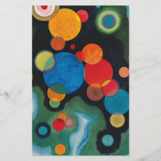 Papeterie Kandinsky Impulse Abstrait Profond Huile sur Toile