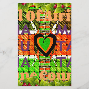 Papeterie Kenya : Toute l'Afrique dans un pays - Drapeau tis