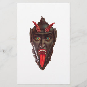 Papeterie krampus vintage