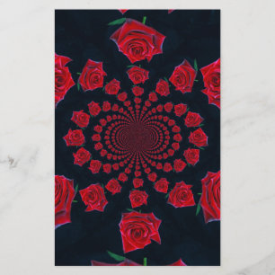 Papeterie La beauté des Roses : Imaginaire floral
