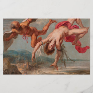Papeterie La chute d'Icarus (par Jacob Peter Gowy)