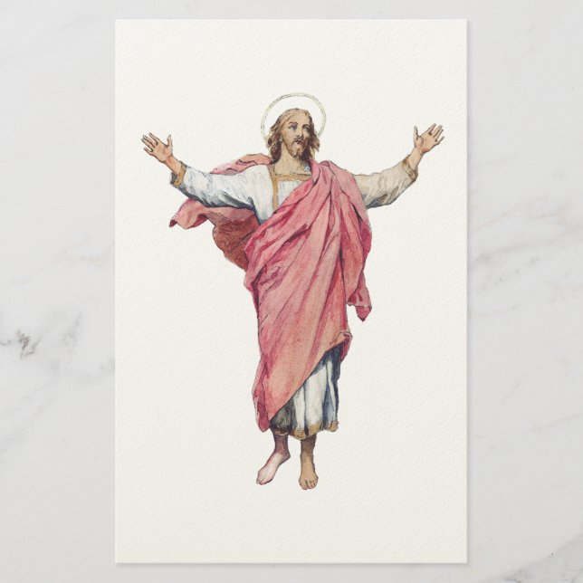 Papeterie La Résurrection du Christ Chefs-d'œuvre sacré  (Devant)