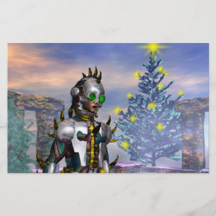 PAPETERIE LA VEILLE D'UN CYBORG DU NOUVEL AN