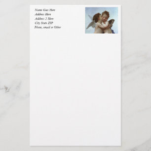 Papeterie L'Amour et Psyche de Bouguereau, enfants (Cupid)