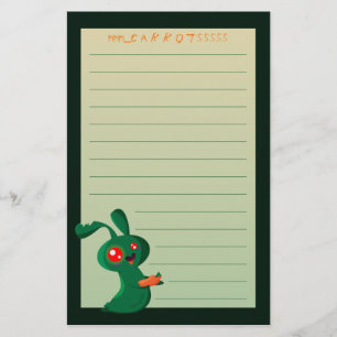 Papeterie Lapin de zombi