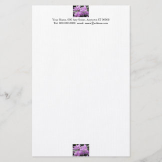 Papeterie Lavender Flowers Stationery