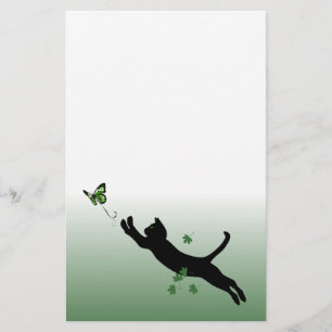 Papeterie Le chat et le papillon