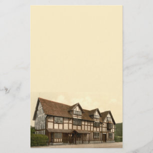 Papeterie Le lieu de naissance de Shakespeare,