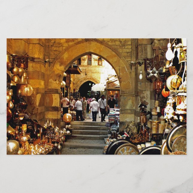 Papeterie Le marché Khan al-khalili (Devant)