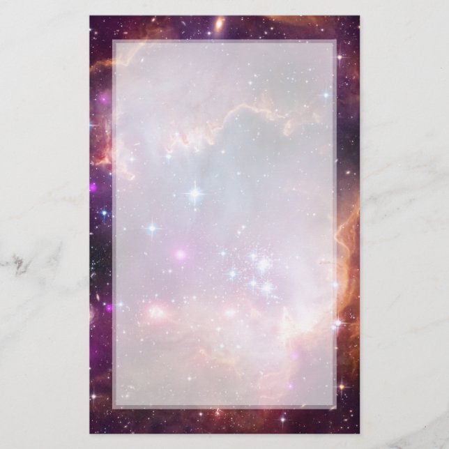 Papeterie Le petit espace de galaxie de nuage de Magellanic (Devant)