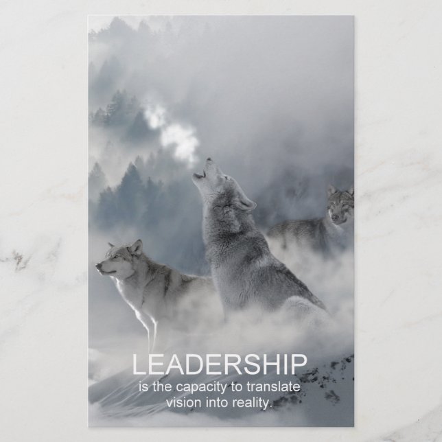 Papeterie leadership motivation inspiration citation (Devant)