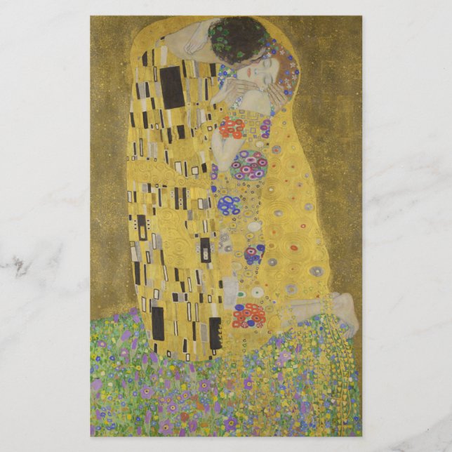 Papeterie Les Amants embrassés par Gustav Klimt (Devant)