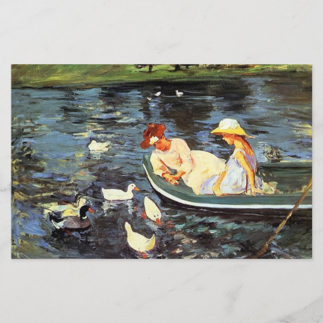 Papeterie L'été (par Mary Cassatt) (Devant)