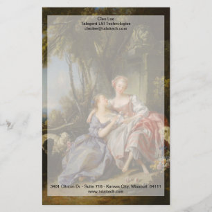 Papeterie Lettre D'Amour De François Boucher