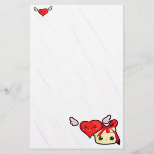 Papeterie Lettre d'amour mignonne Sationery
