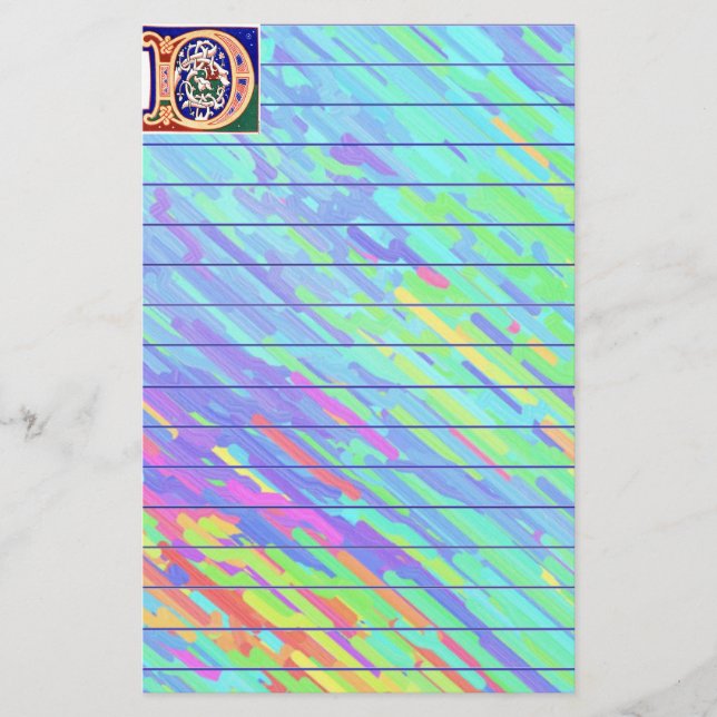 PAPETERIE LETTRE DU 17E SIÈCLE D (Devant)