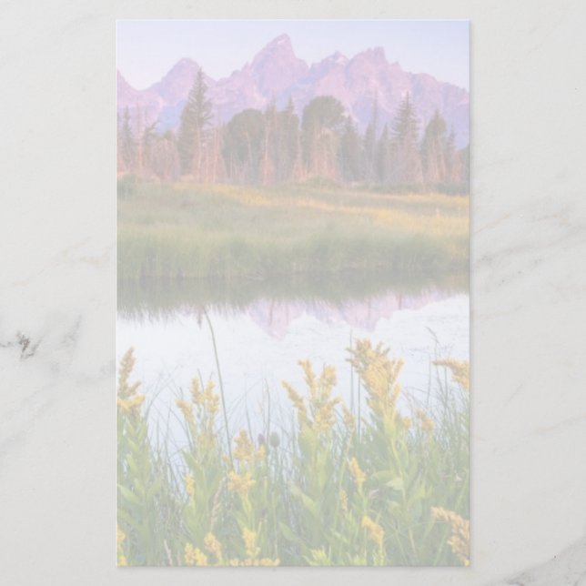 Papeterie Lever de soleil de Teton (Devant)