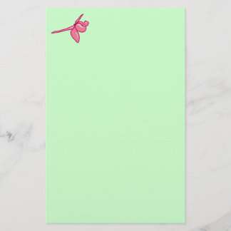 Papeterie Libellule lisse de Fuschia