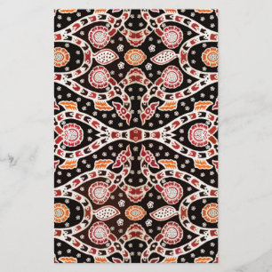 Papeterie Lierre grimpant africain batik