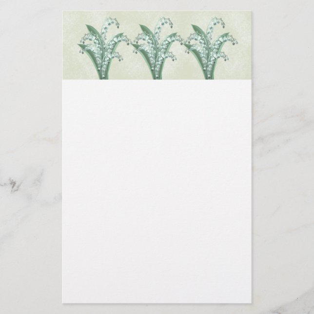 Papeterie Lily of the Valley Stationery (Devant)