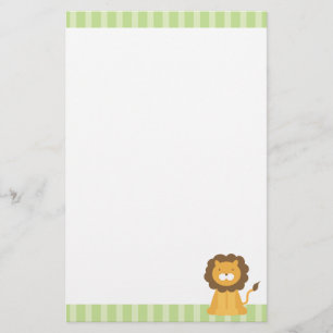 Papeterie Lion caricature
