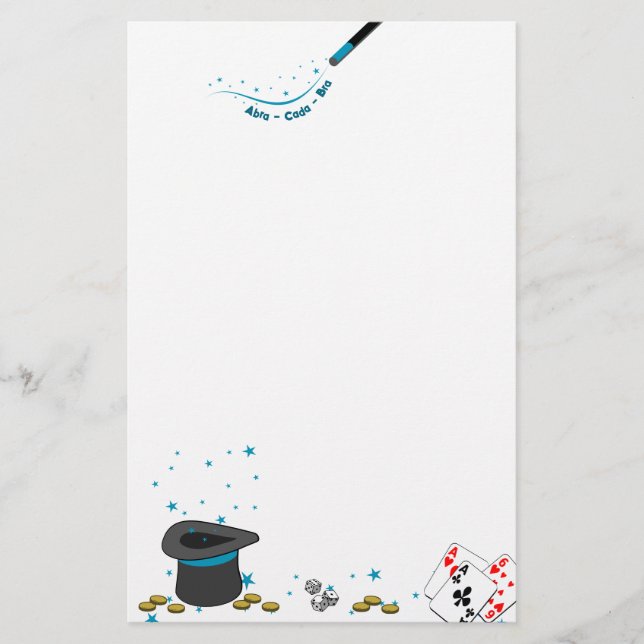 Papeterie Livre magique Insérer Abra-Cada-Bra (Devant)