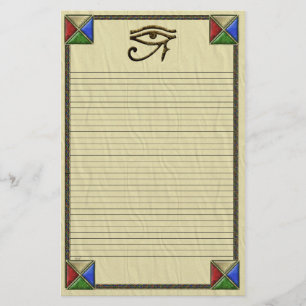 Papeterie L'oeil de Horus a rayé