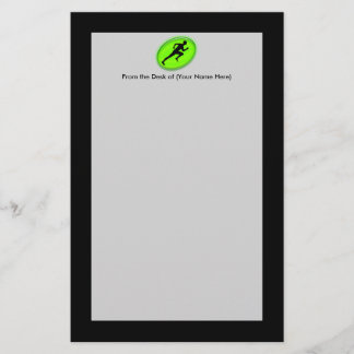 Papeterie Logo de remise en forme Green Glow