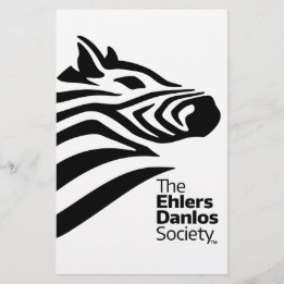 Papeterie Logo officiel de société d'Ehlers-Danlos