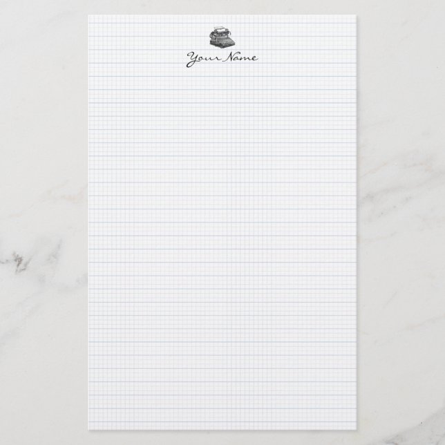 Papeterie Machine à écrire du premier ministre no. 2 de (Devant)