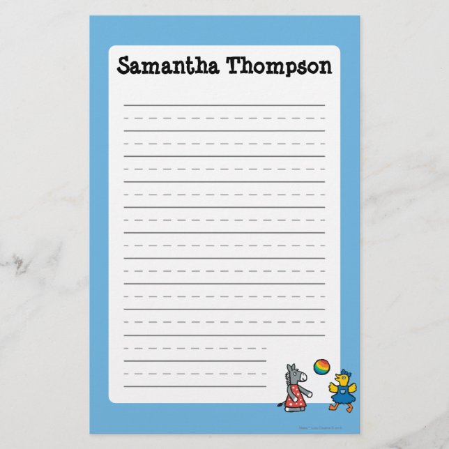 Papeterie Maisy à l'école maternelle avec des amis sur le (Devant)