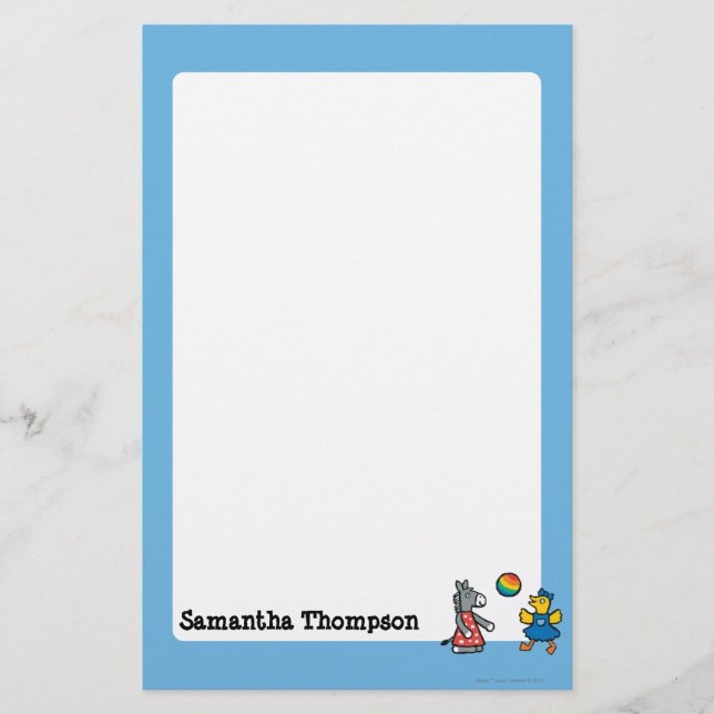 Papeterie Maisy à l'école maternelle avec des amis sur le te (Devant)