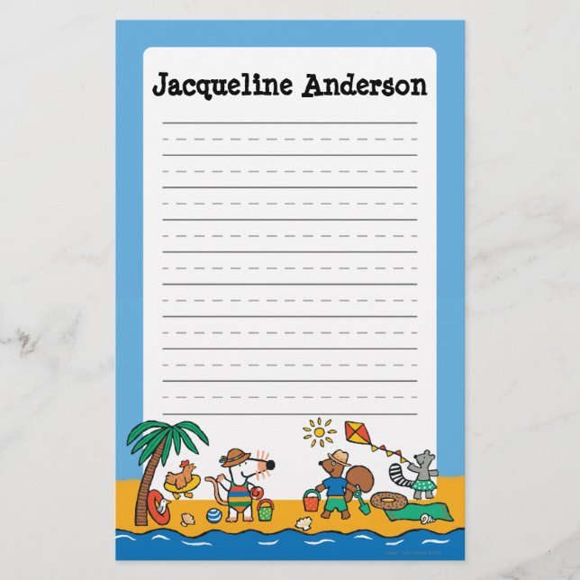 Papeterie Maisy et amis à la plage (Devant)