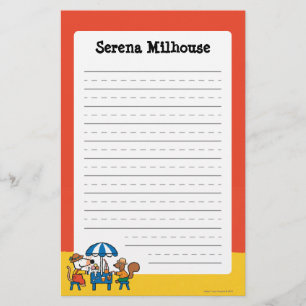 Papeterie Maisy et Cyrille Snacktime à la plage