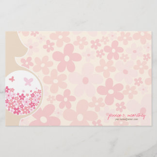 Papeterie Maman doit être | Baby Girl Thank You Note Papeter