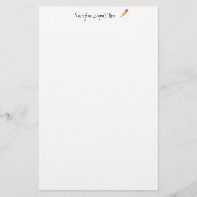 Papeterie maman stationnaire (Devant)