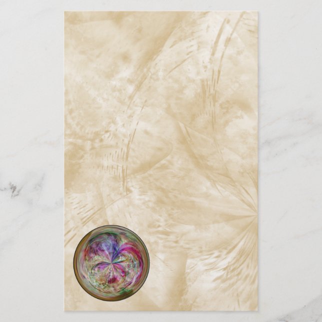 Papeterie Mandala, bulle Abstraite multicolore (Devant)