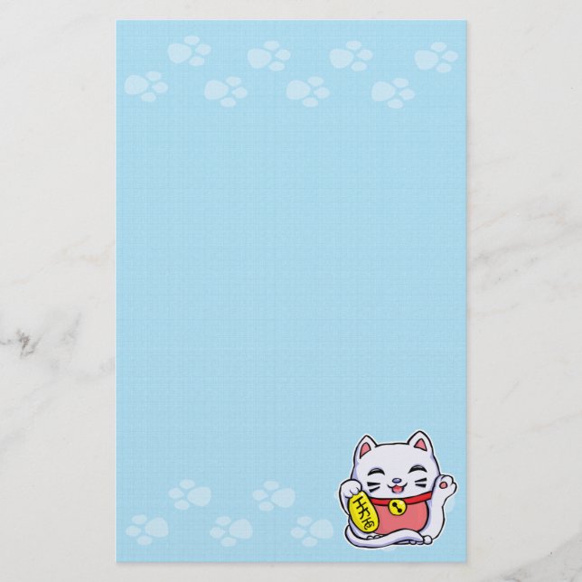 Papeterie Maneki Neko Lucky (Devant)