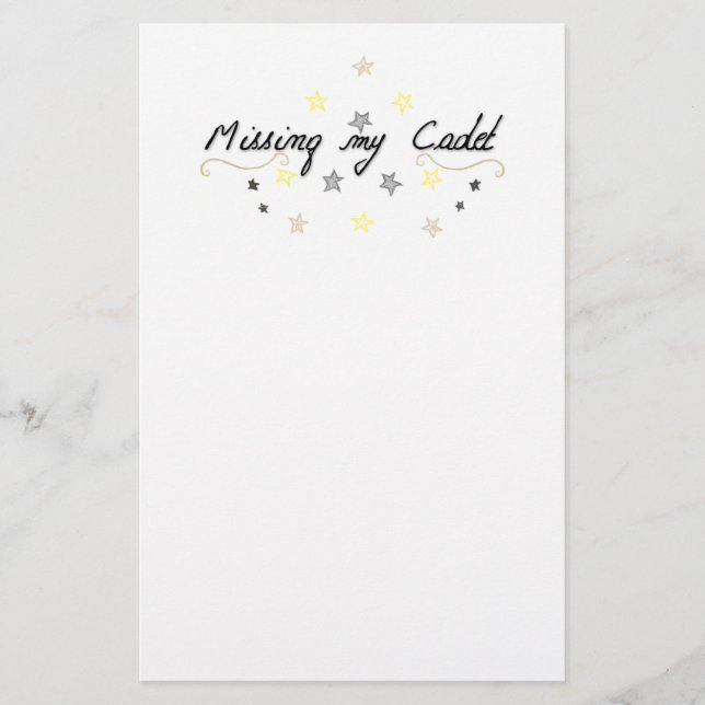 Papeterie Manquant mon cadet stationnaire (Devant)