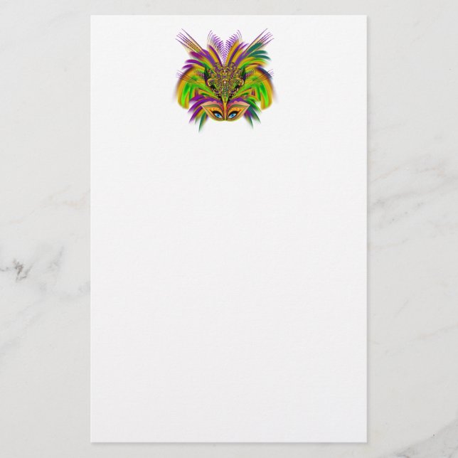 Papeterie Mardi-Gras-Mask-The-Queen-V-3 (Devant)
