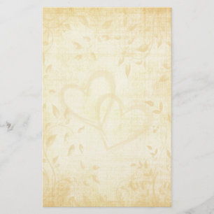 Papeterie Mariage de papier âgé par cru