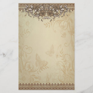 Papeterie Mariage en dentelle Vintage beige