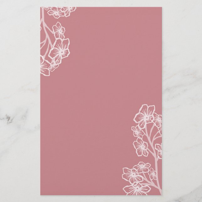 Papeterie Mariage floral moderne (Devant)
