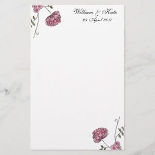 Papeterie mariage Floral personnalisée