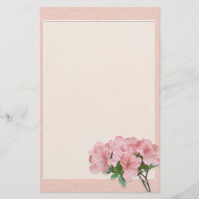 Papeterie Mariage rose Azalea (Devant)