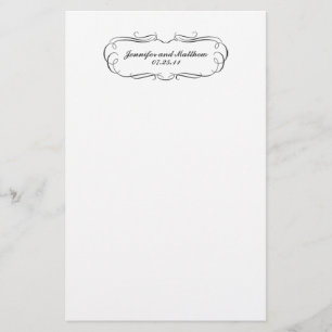 Papeterie Mariage Tuxedo en gris
