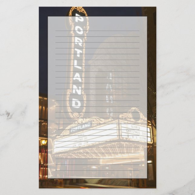 Papeterie Marquise de l'auditorium Arlene Schnitzer (Devant)