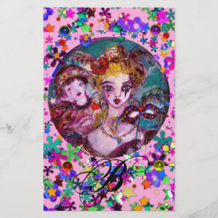 PAPETERIE MASQUERADE VÉNÉTIENNE AMATEURS, MASQUES CONFETTI M